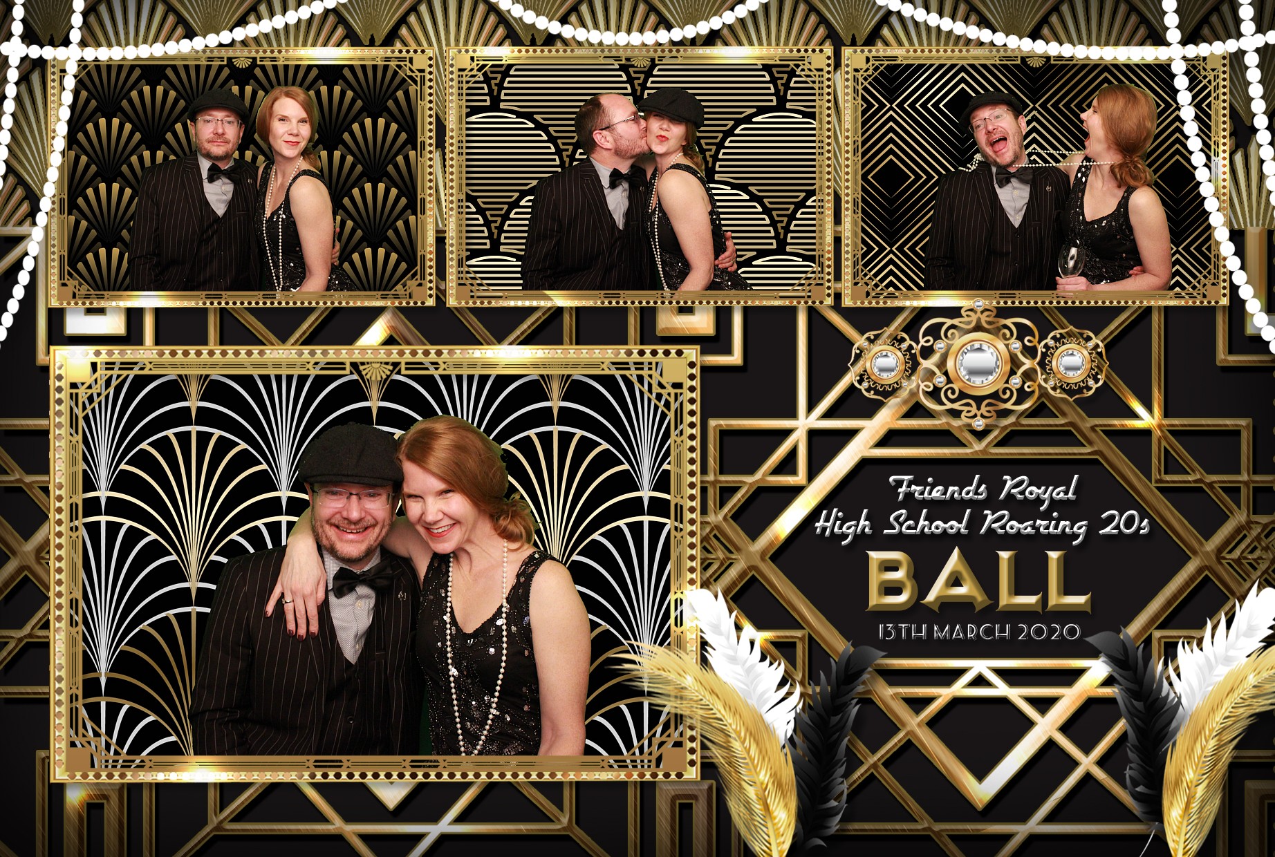 Friends Royal High School Roaring 20s Ball | View more photos from the event at gallery.myphotoboothexperience.co.uk/u/MyPhotoBoothExperienceLtd/Friends-Royal-High-School-Roaring-20s-Ball